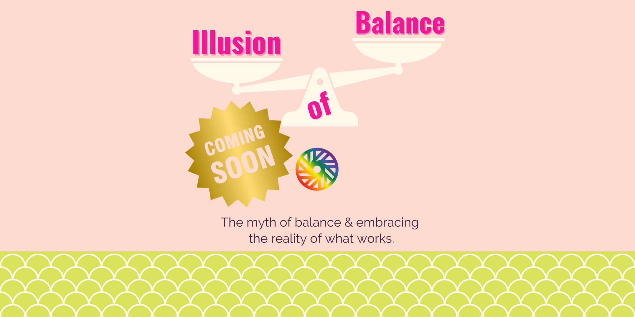 Illusion of balance - conversations about the myth of balance and the reality of doing what works at Sesh Coworking in Midtown Houston, Texas