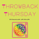 Throwback Thursday - bring your own vinyls to cowork at Sesh in Midtown