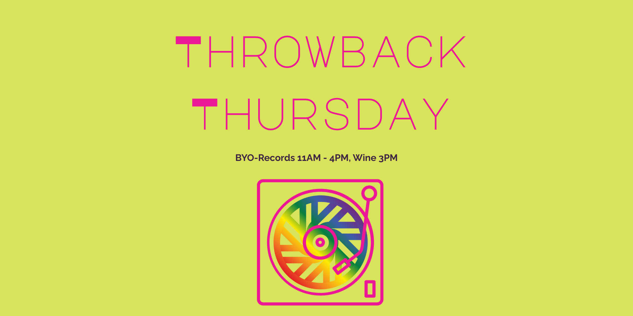 Throwback Thursday - bring your own vinyls to cowork at Sesh in Midtown